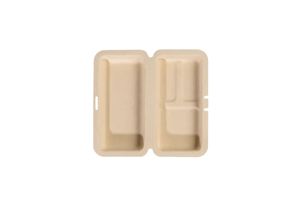 Molded Pulp Clamshell Tray