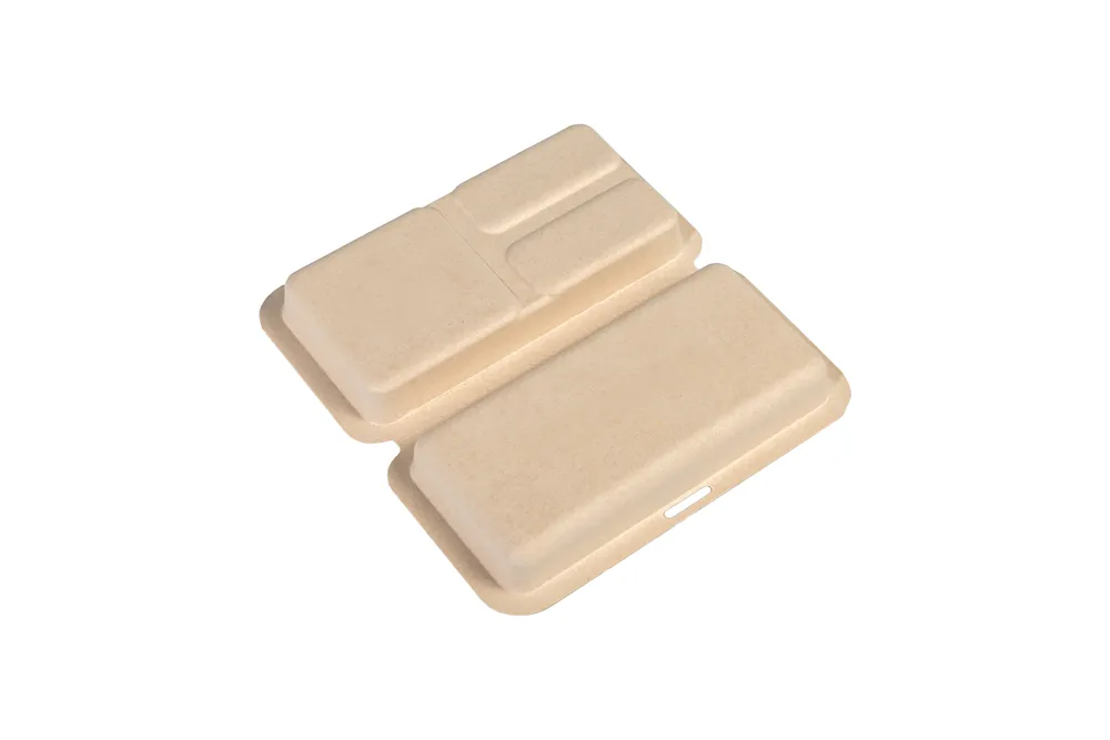 Molded Pulp Clamshell Tray