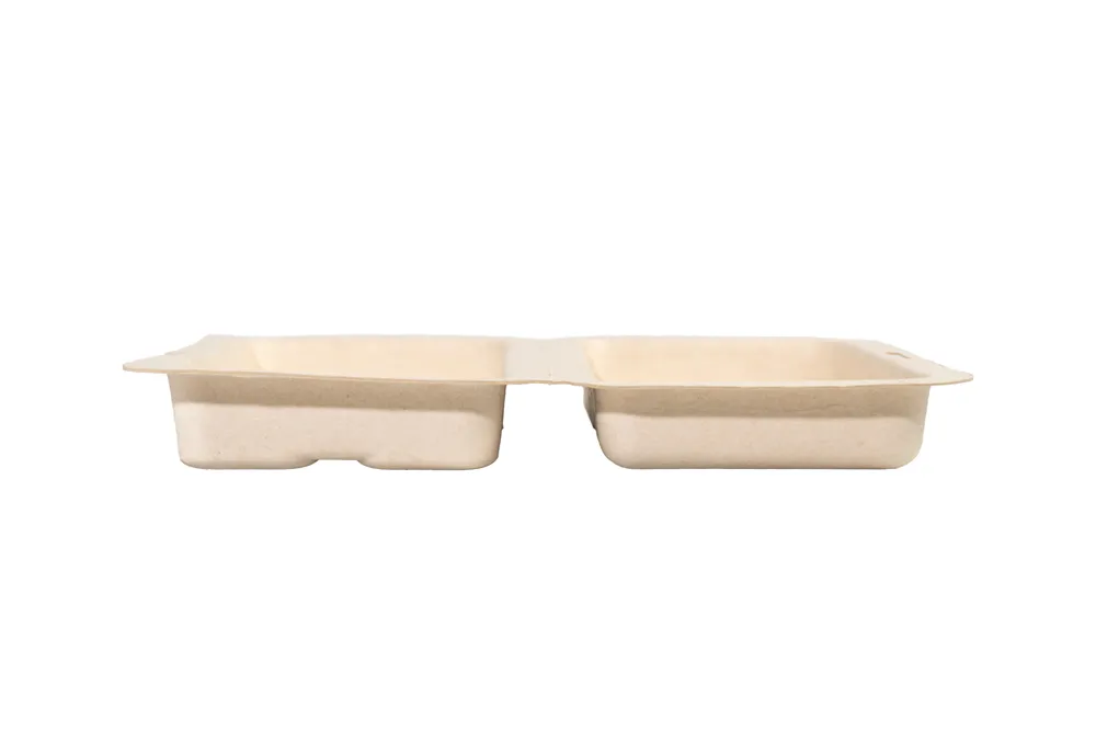Molded Pulp Clamshell Tray
