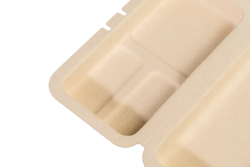 Molded Pulp Clamshell Tray