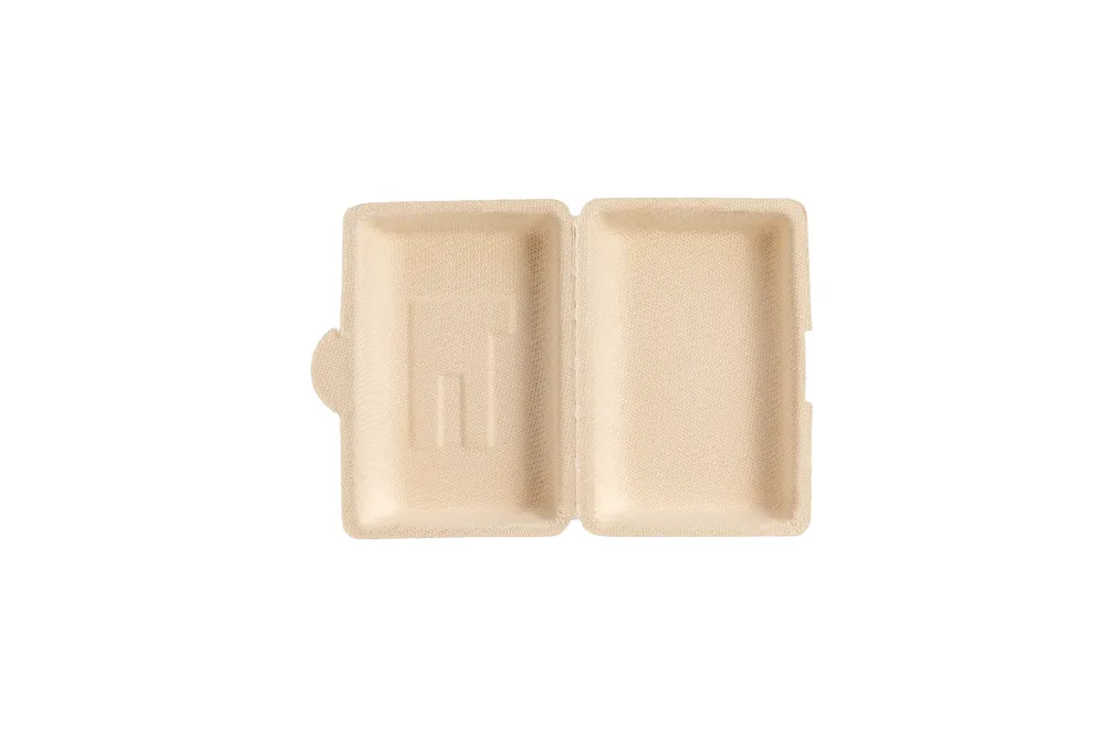 Molded Pulp Clamshell Box
