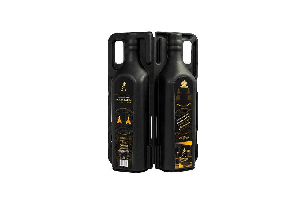 Eco-Friendly Molded Pulp Packaging for Whisky Bottles