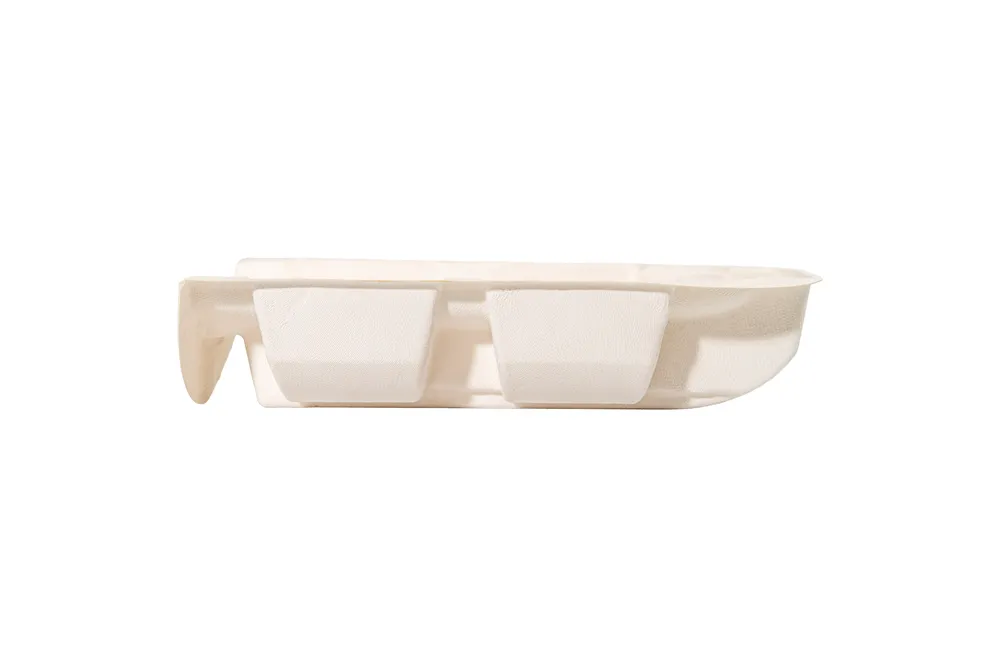 Custom Molded Pulp Insert for Industrial Components